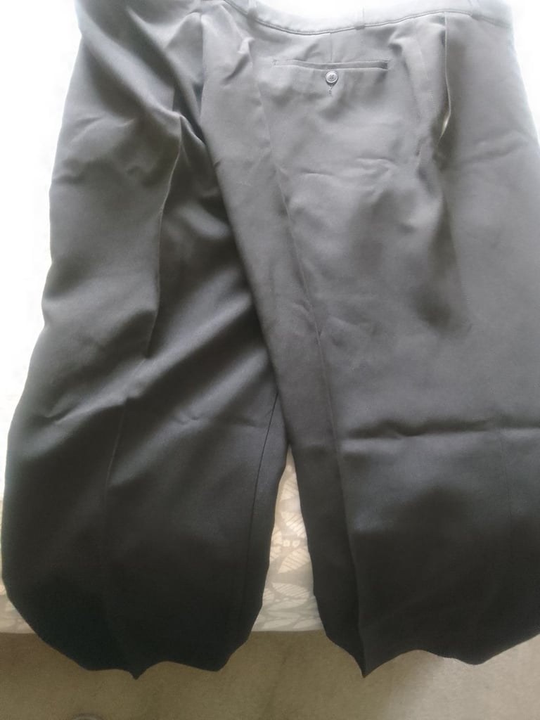 Men's simon Taylor trousers black new