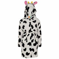 Kids Bath Robe - Cow 