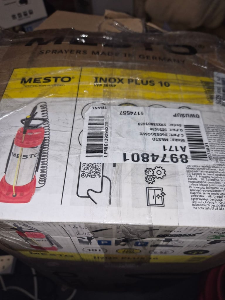 Mesto INOX plus 10 3615P pressure sprayer