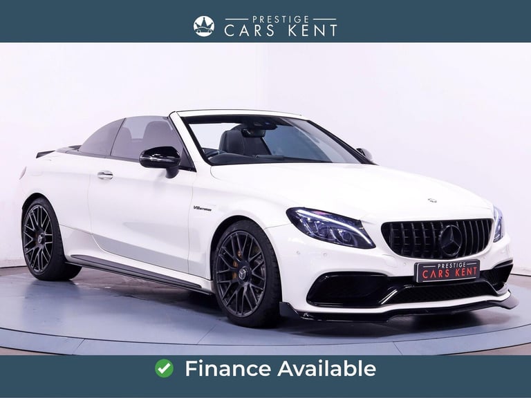 image for 2016 Mercedes-Benz C Class 4.0 C63 V8 BiTurbo AMG S (Premium) Cabriolet SpdS MCT Euro 6 (s/s) 2dr...