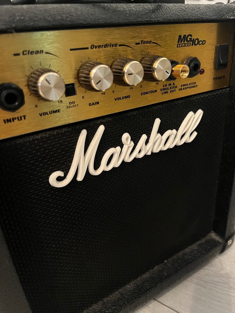 Guitar, amp & cable. 