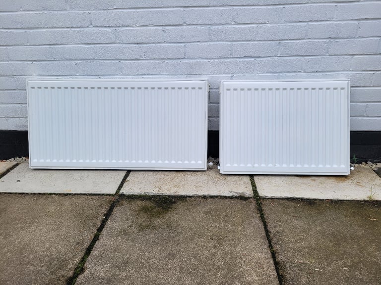 2 Stelrad K1 Radiators 450 height