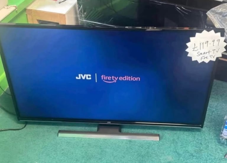 Excellent 40” JVC Fire TV Edition Smart TV