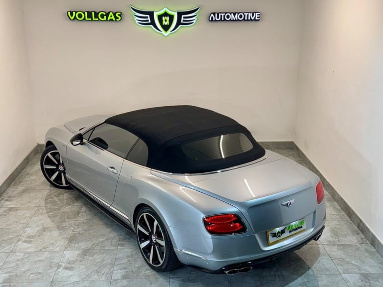 2015 Bentley Continental 4.0 V8 GTC S Auto 4WD Euro 5 2dr CONVERTIBLE Petrol Automatic