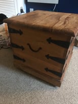 Solid Wooden Storage Box 