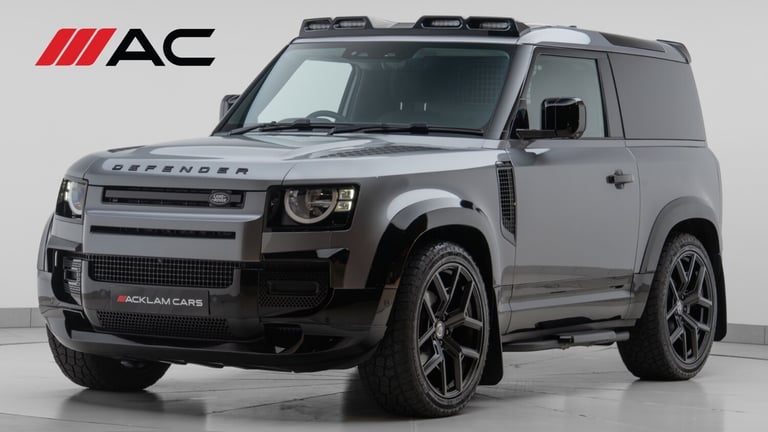 2023 Land Rover Defender (23 Reg) 90 3.0 D250 Hard Top Commercial (No VAT) Panel Van Diesel Autom...