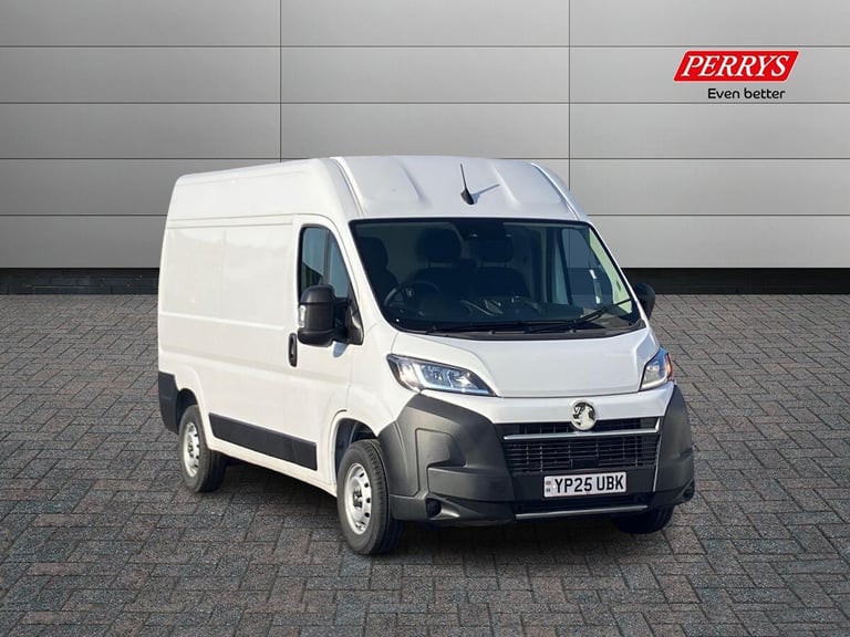 2025 Vauxhall Movano 2.2 Turbo D 140 H2 Van Prime High Volume/High Roof Van Diesel Manual