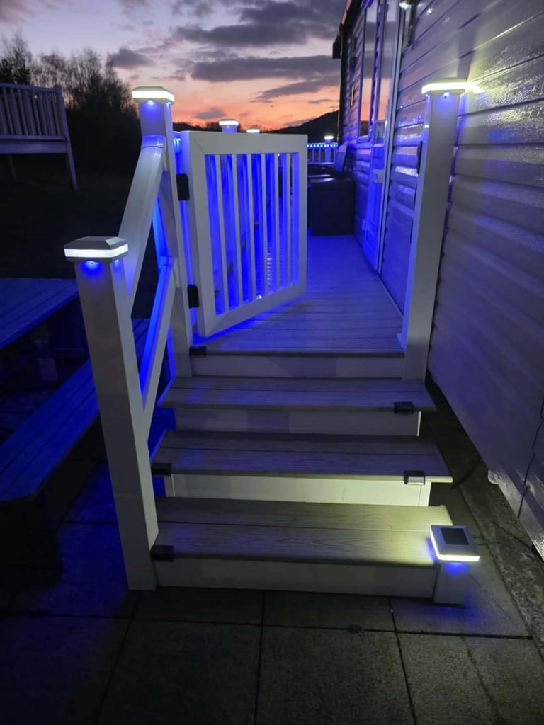 Wrap around decking 