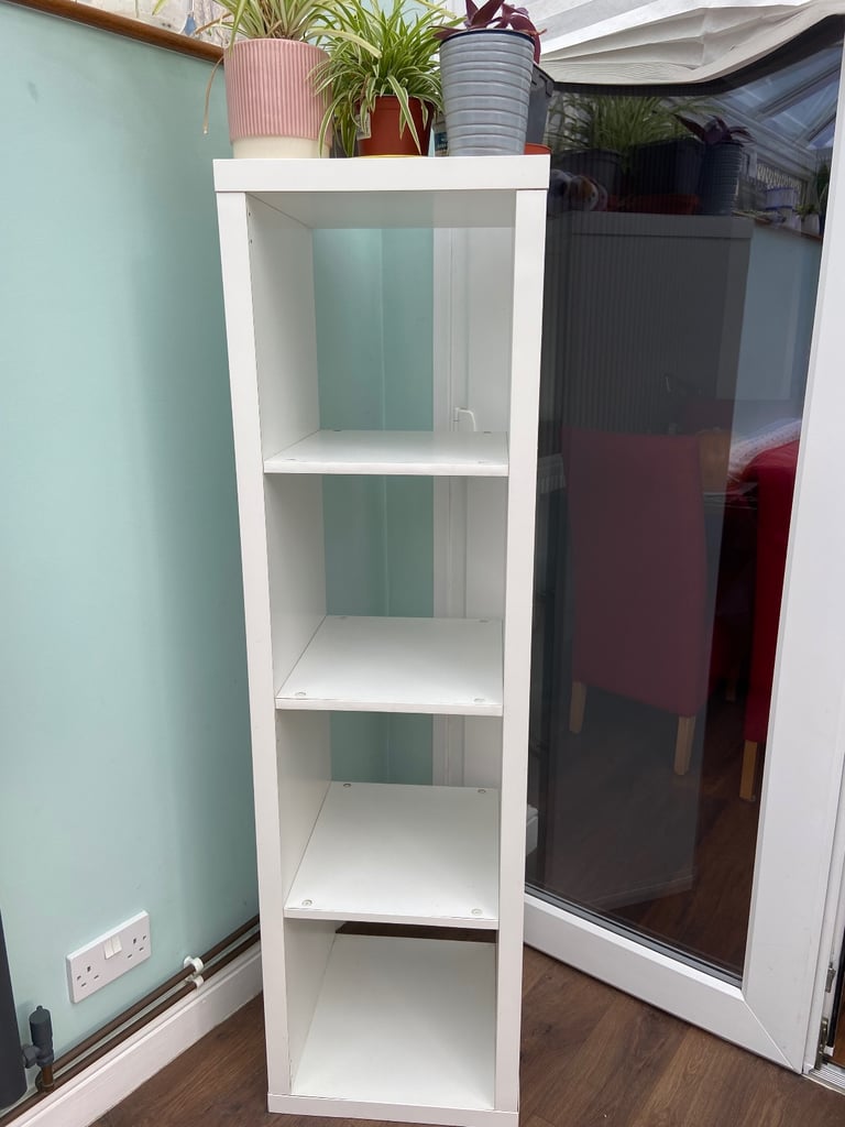 image for White Ikea kallax cube