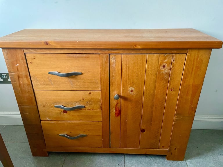 image for Next solid wood sideboard/console unit