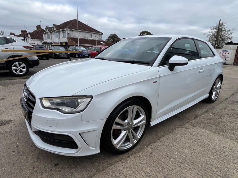 2014 Audi A3 1.4 TFSI CoD S line Euro 6 (s/s) 3dr HATCHBACK Petrol Manual