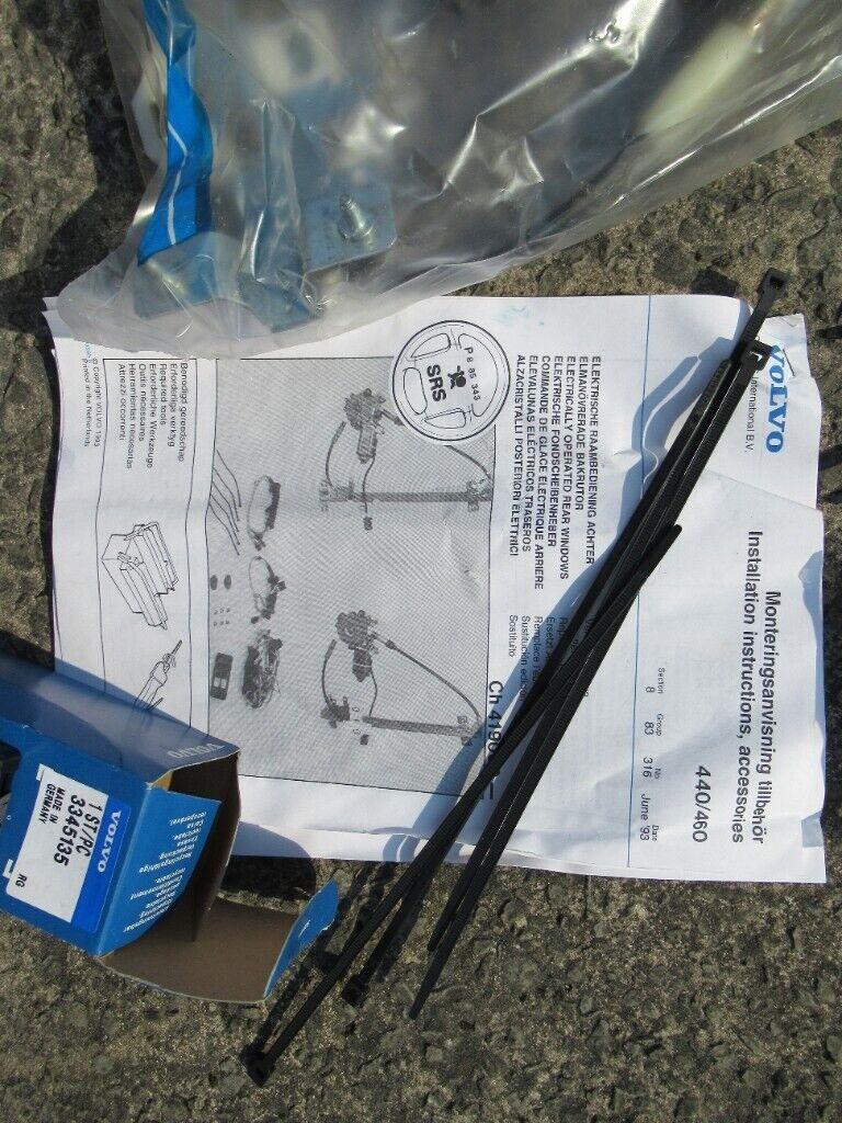 Volvo 440+460 Genuine Volvo Rear Electric Windows .Conversion Kit SALE