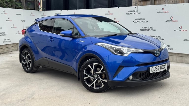 2018 Toyota C-HR 1.8 VVT-h Design CVT Euro 6 (s/s) 5dr HATCHBACK Petrol/Electric Hybrid Automatic