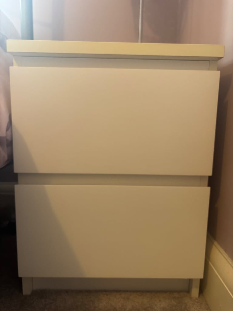 IKEA Malm Bedside Drawers x 2