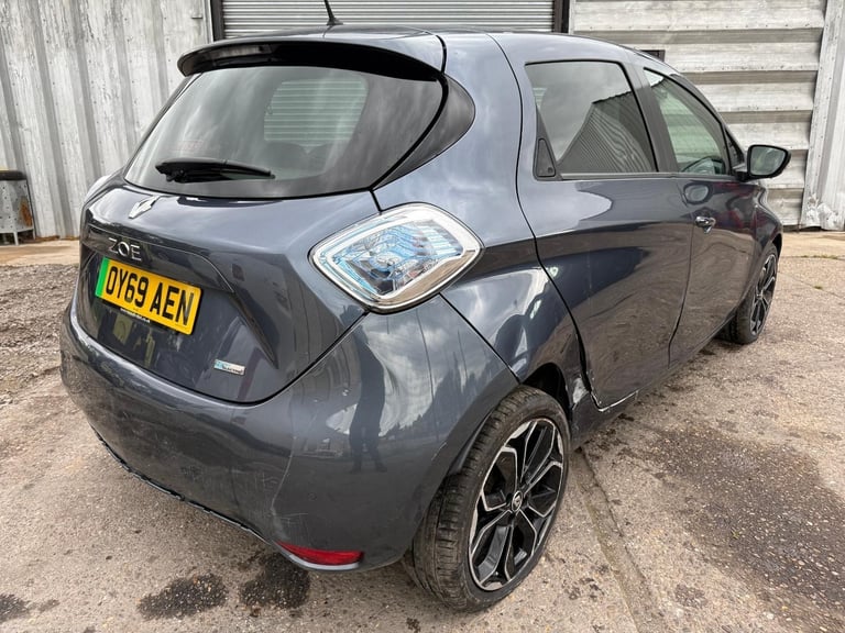 2020 69 REG RENAULT ZOE S-EDITION ELECTRIC AUTO DAMAGED REPAIRABLE SALVAGE
