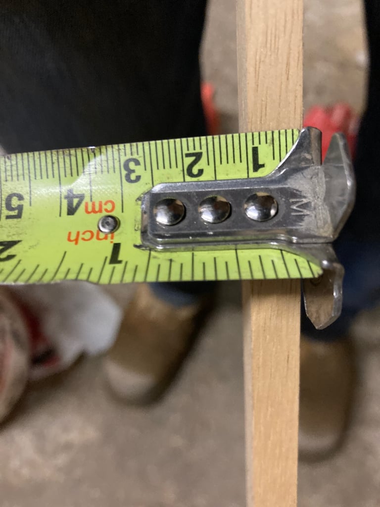 Light hardwood ramin moulding 