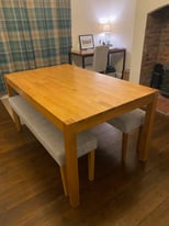 TABLE & 2 MATCHING BENCHES VGC