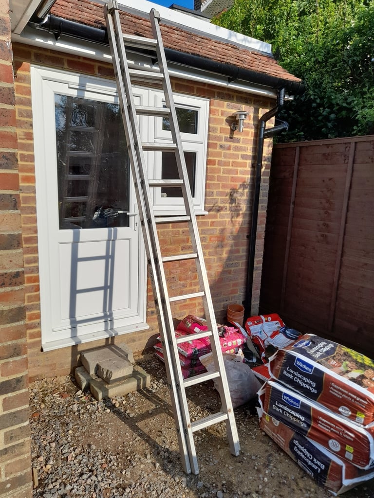 image for Ladder aluminium 3m double 