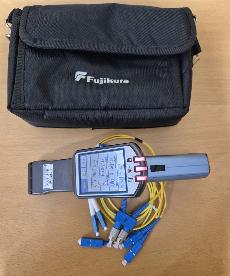 Fujikura FID-30R Optical Fiber Identifier w/ Optical Power Meter FID 30R