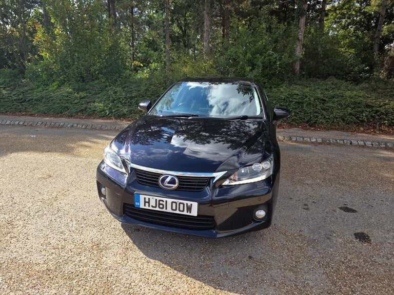 LEXUS CT 1.8 200H SE-L CVT EURO 5 SS 5DR 2011 Hybrid Automatic in Black