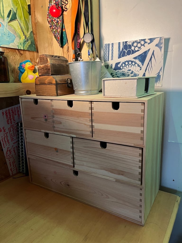 image for Ikea wooden organiser