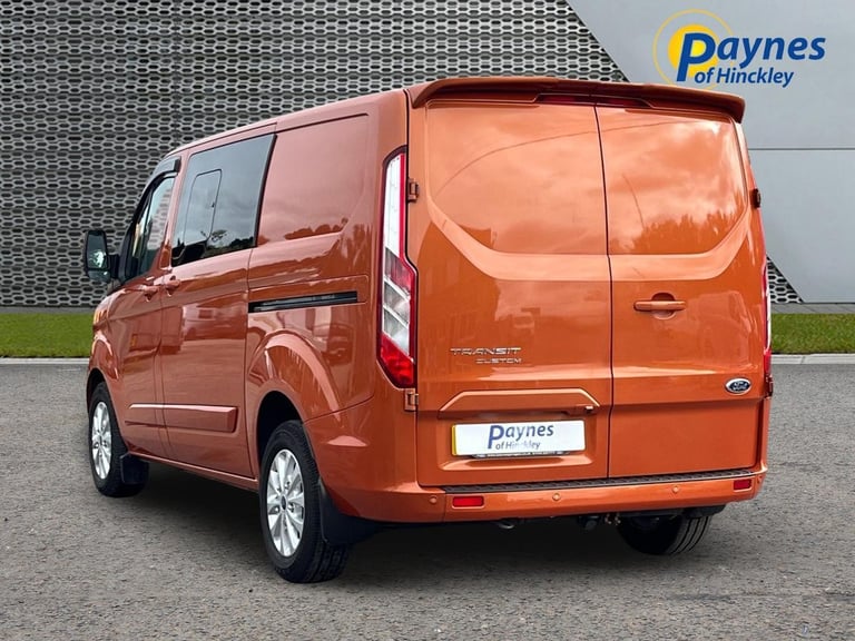 2019 Ford Transit Custom 300 L1 Double Cab in Van 2.0L 130PS Auto in Orange Glow