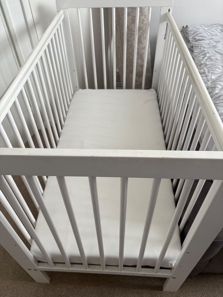image for John Lewis Cot and mattress QUICK SALE PLEASE
