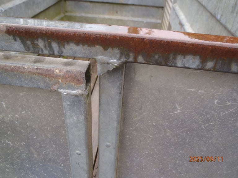 Single axel unbraked trailer 