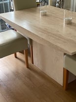 marble dining table beautiful in great condition