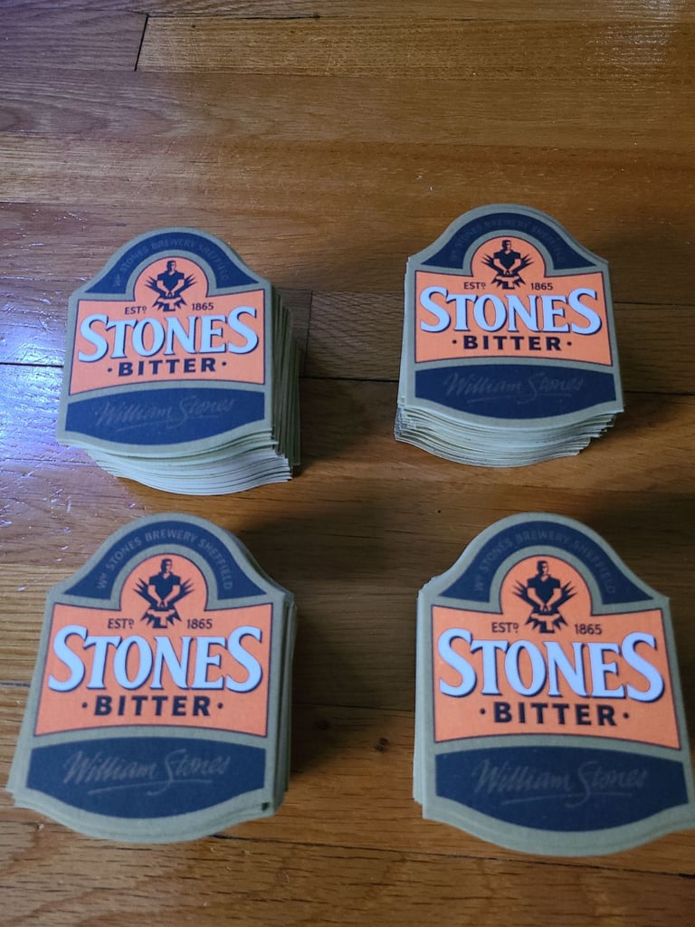 image for Vintage old beer mats 