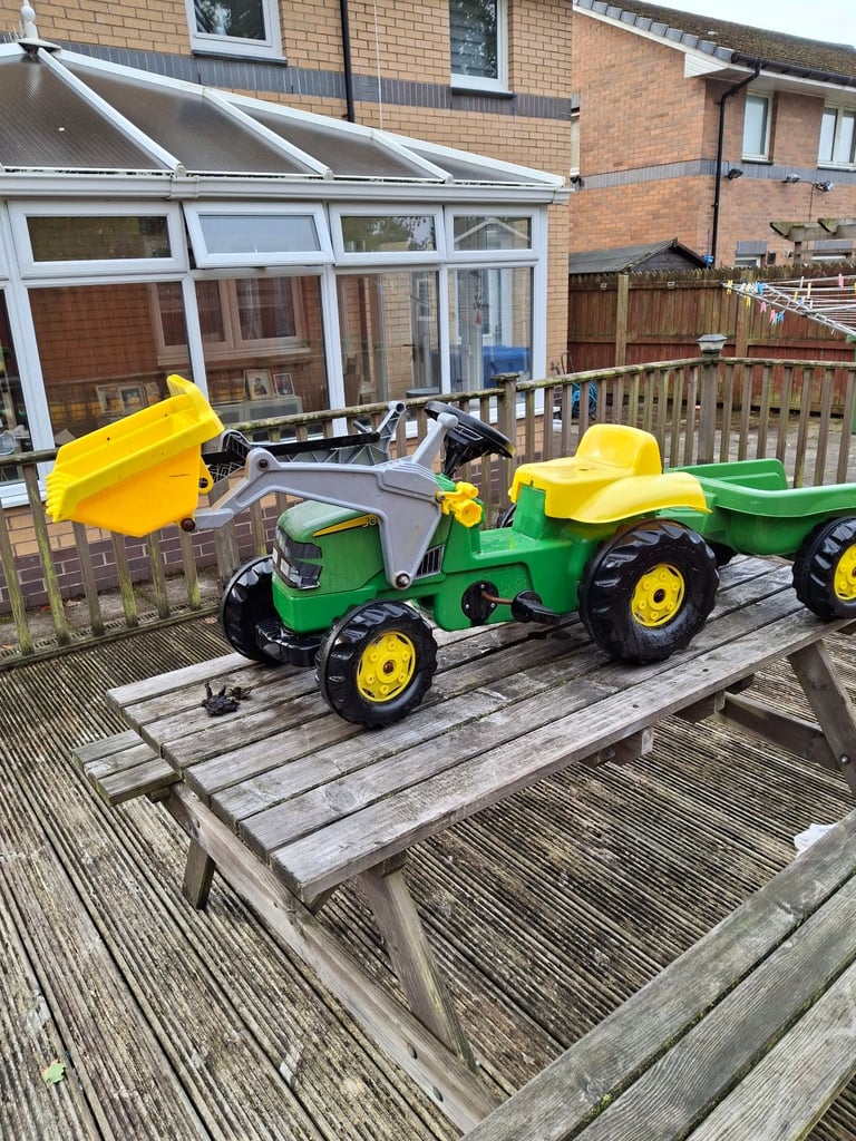 image for Tractor trailer john deere 