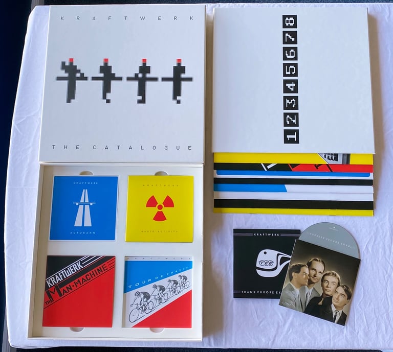 KRAFTWERK - THE CATALOGUE 8CD + BOOKS 2009