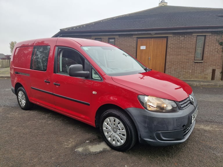 2011 VOLKSWAGEN CADDY MAXI CREWCAB 5 SEATS 1.6 TDI LWB