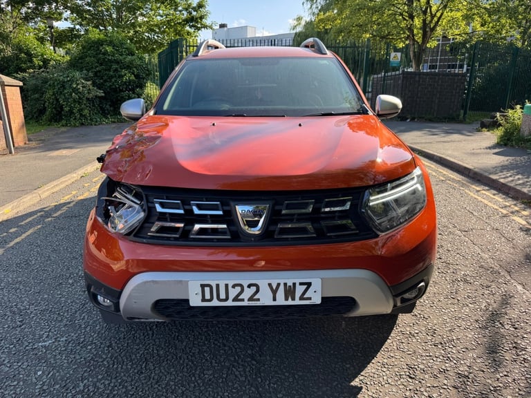 2022 Dacia Duster 1.3 Automatic TCe Prestige EDC Damaged Salvage Repairable 