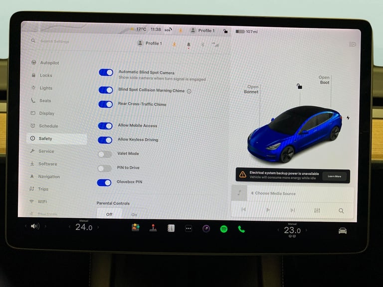2020 Tesla Model 3 (Dual Motor) Long Range Saloon 4dr Electric Auto 4WDE (346 ps) - AUTO PARK  Sa...