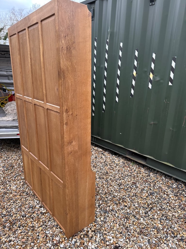 Robert mouse man oak dresser /bookcase