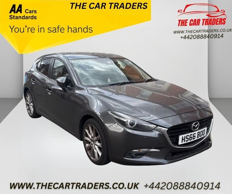 2016 Mazda Mazda3 2.0 SKYACTIV-G Sport Nav Hatchback 5dr Petrol Auto Euro 6 (s/s) (121 ps) Hatchb...