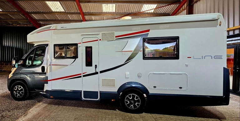 Rollerteam T-Line 785 motorhome 2016 15k 3500kgs 7.43m 4 berth/belt 