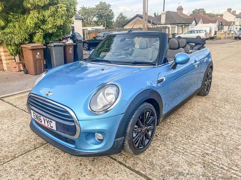 2016 MINI COOPER CONVERTIBLE 1.5 PETROL ONLY 54k MILES NEWER F57 MODEL, ULEZ COMPLIANT f55 f56