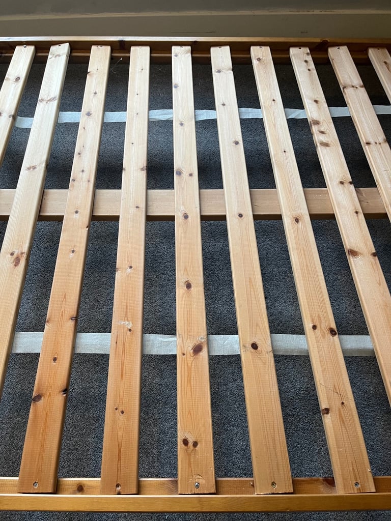 Double bedframe: reduced : £45 one slat broken)