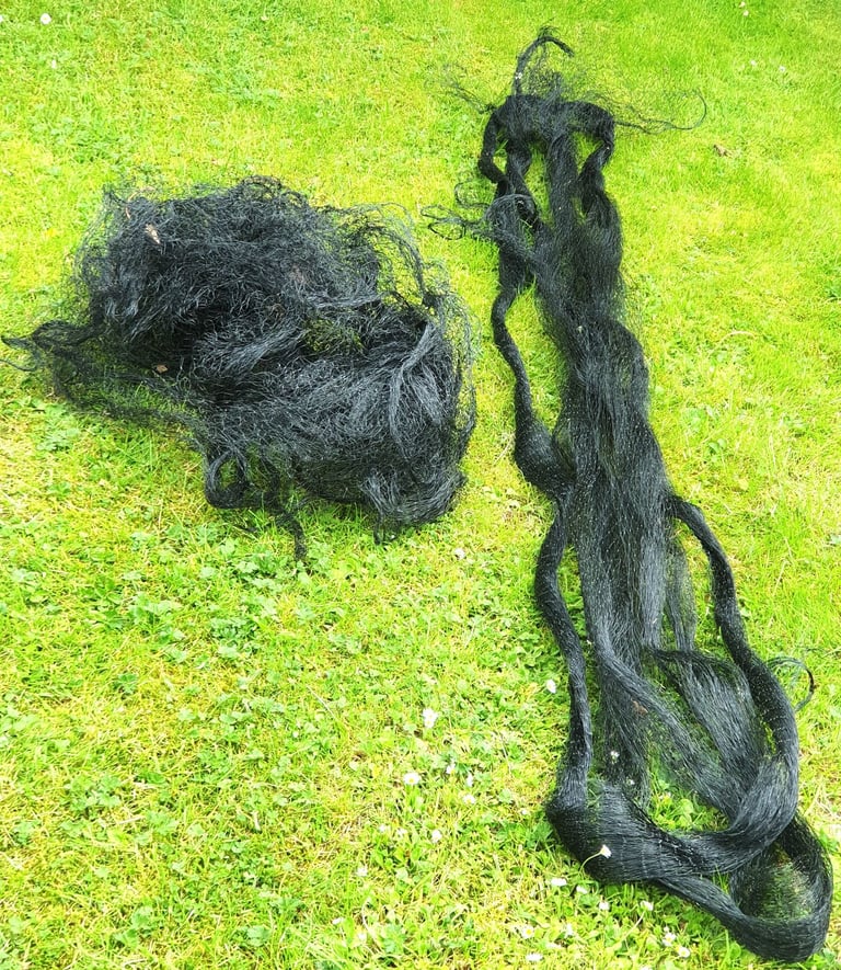 image for Black Plastic Netting Large amount of Garden Netting, Bird Nets, Net Cover