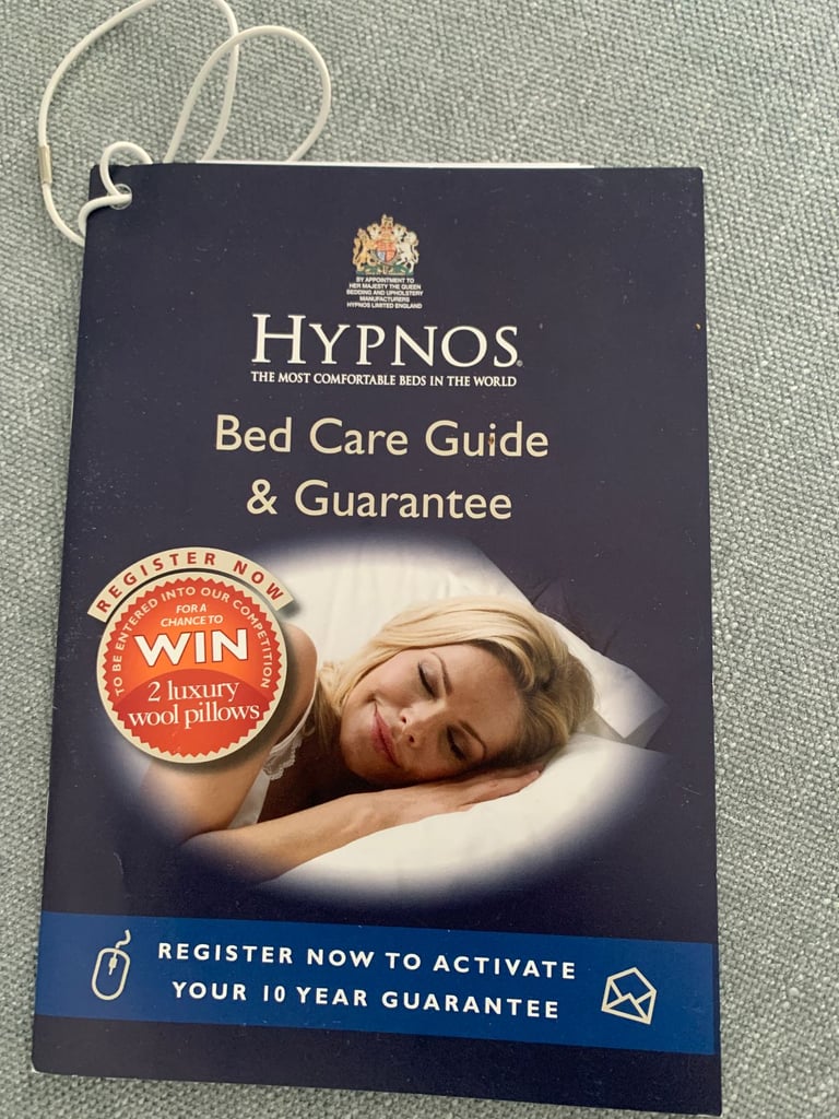 HYPNOS DOUBLE BED AND HEADBOARD