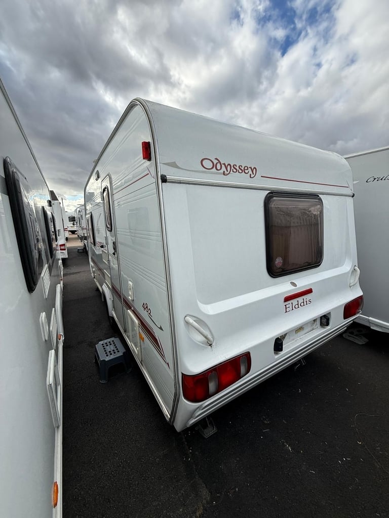 Elddis Odyssey 482 Full Rear Bathroom