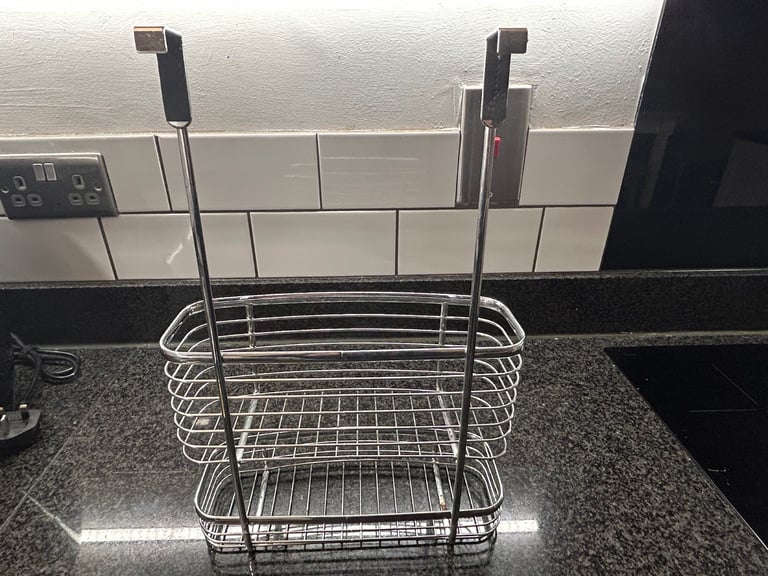 image for 2 Tier Over Door Storage Organiser-sliver 