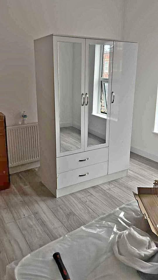 💫Modern fully Assembled Wardrobes, Chest Drawers, Bedside for Bedroom, sale