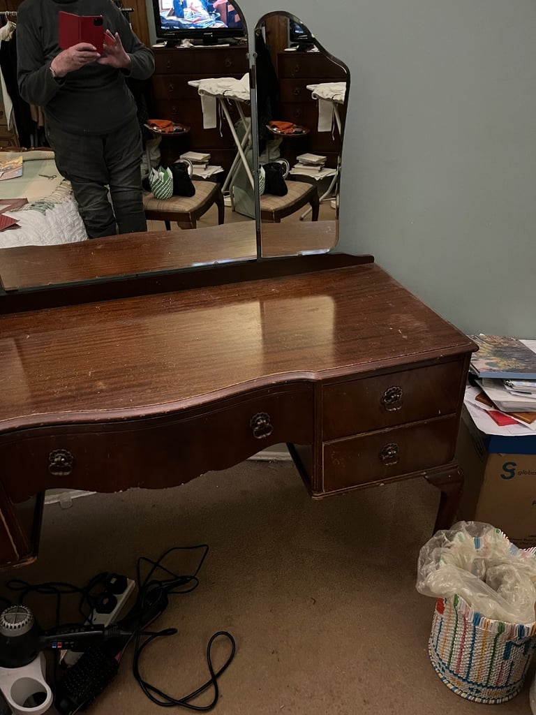 image for Double wardrobe and dressing table