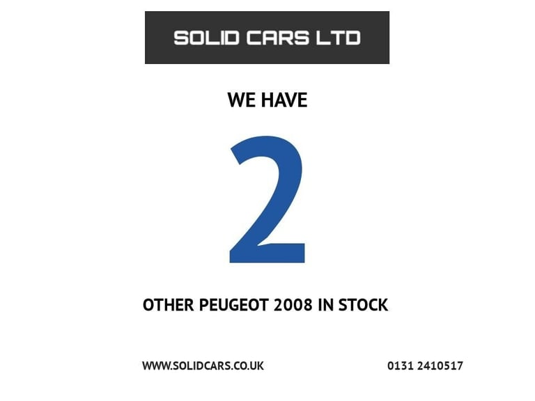 2019 Peugeot 2008 1.2 PureTech Allure Premium SUV 5dr Petrol Manual Euro 6 (s/s) (82 ps) HATCHBAC...
