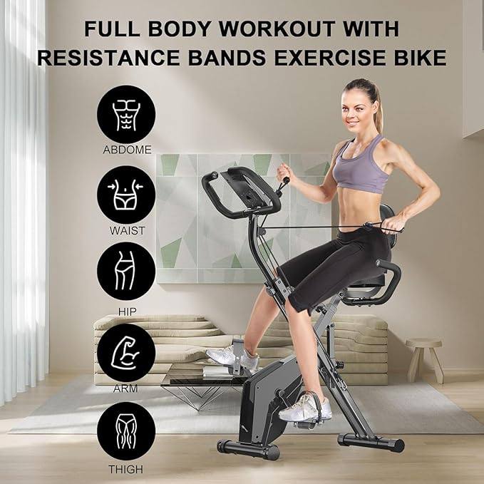 image for Exercise Bike ....  Dskuezew 4-in-1
