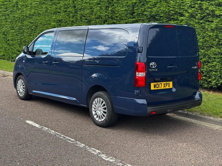 2017 "17" TOYOTA PROACE 2.0D (120 BHP) COMFORT LONG CREW CAB (6 SEAT) EURO 6
