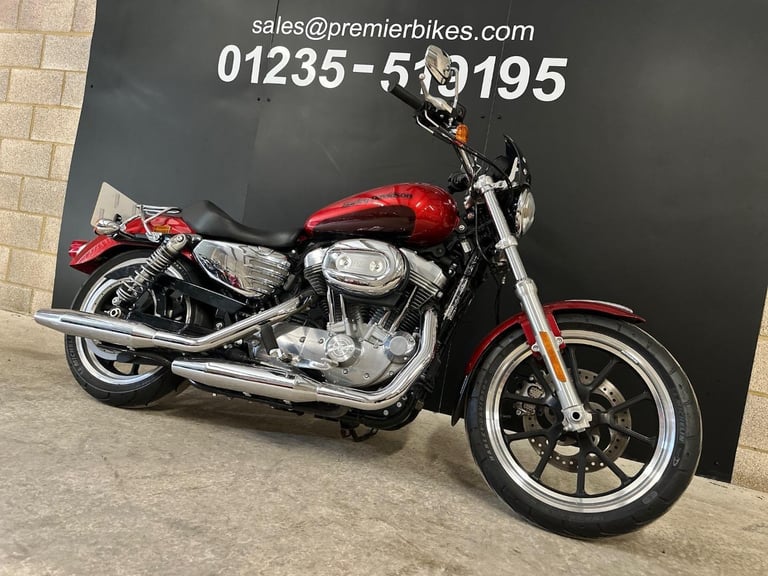 STUNNING LOW MILEAGE 2018/18 HARLEY-DAVIDSON XL 883 L SUPERLOW MOTORCYCLE 